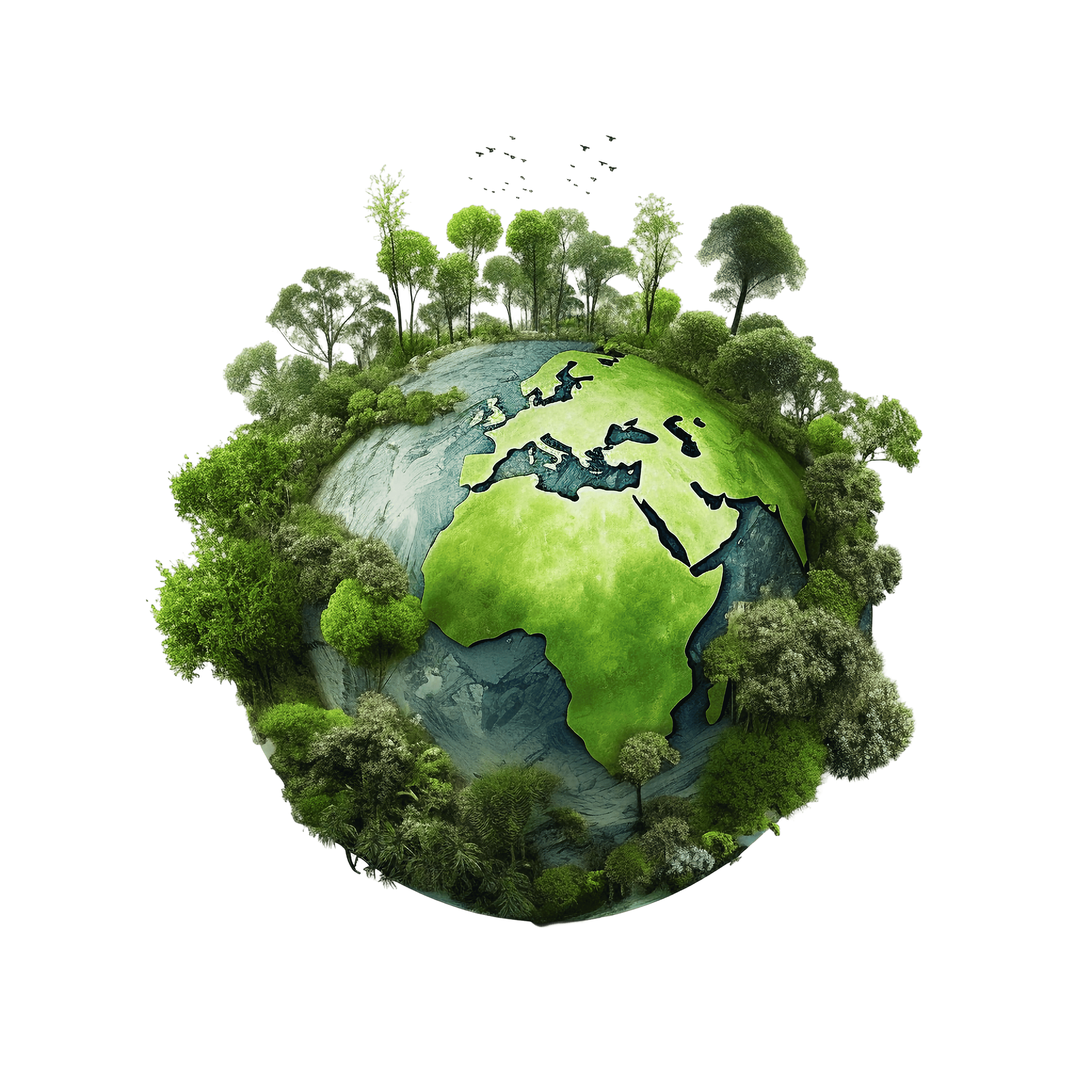 Earth sustainability illustration